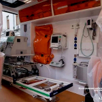 Склопластикові меблі для машин швидкої допомоги