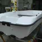 Склопластиковий човен БАРС 350 для відпочинку на воді, рибалки або полювання